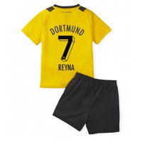 Borussia Dortmund Giovanni Reyna #7 Hjemmebanesæt Børn 2022-23 Kortærmet (+ Korte bukser)
